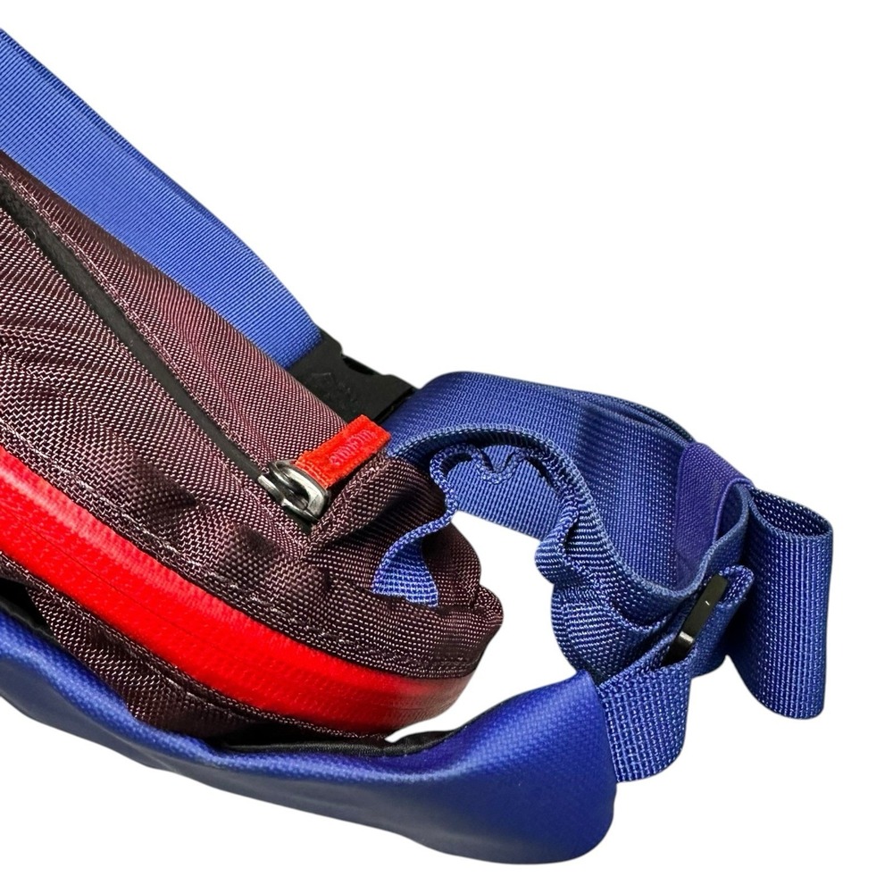 Cotopaxi Hip Pack Fanny Pack Waist Belt Bag Cobalt Blue Burgundy Red Adjustable - Picture 7 of 16